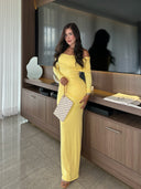 VESTIDO  CLOE   AMARILLO