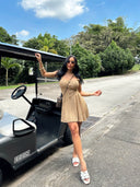 VESTIDO MARIANA CAFE