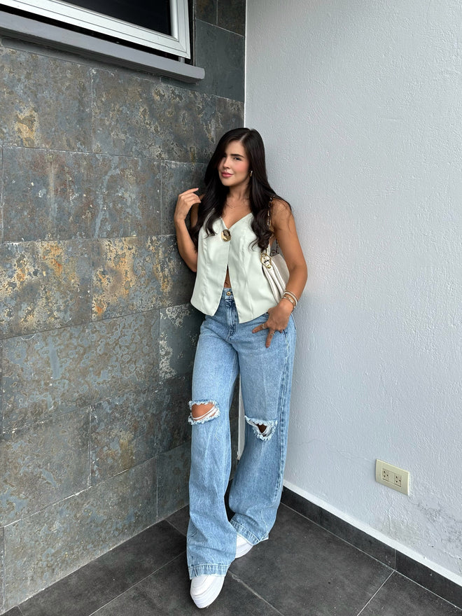 BLUSA OLAYA VERDE