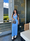 VESTIDO CHARLOTTE  AZUL