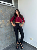 CAMISERA NATHALIA  VINOTINTO