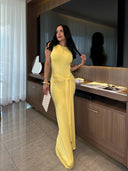 VESTIDO  JIMENEZ AMARILLO