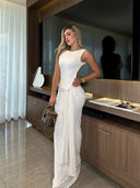 VESTIDO  JIMENEZ  BLANCO