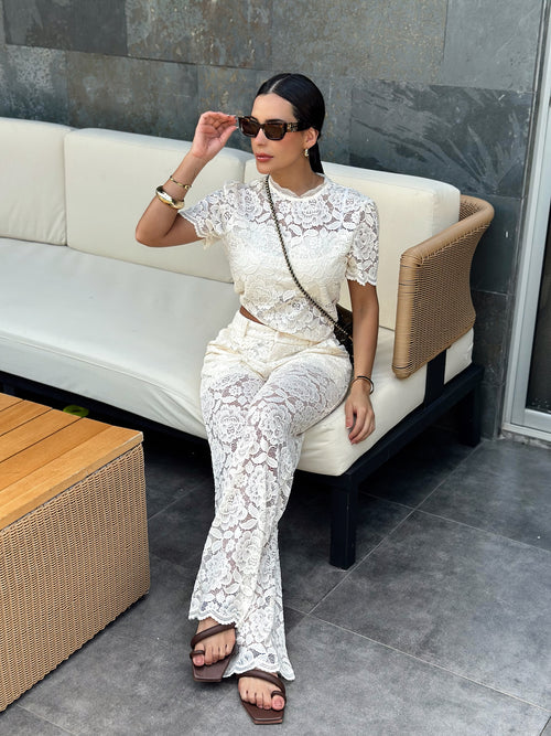 SET OLAYA  MARFIL