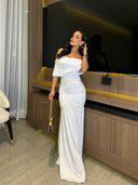 VESTIDO CLEOPATRA BLANCO