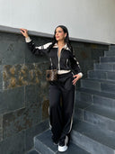 SET MONTENEGRO NEGRO x BEIGE