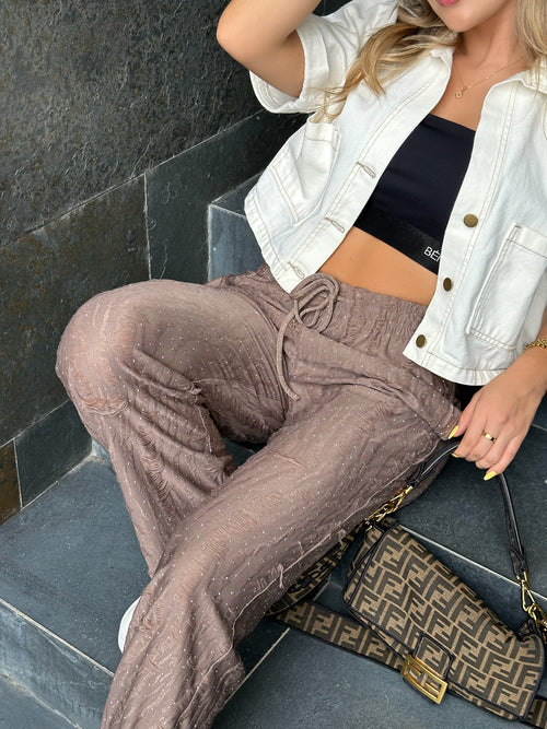 PANT NORA MARRON