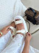 SANDALIA ADELE TALCO