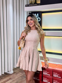 VESTIDO CARLA BEIGE