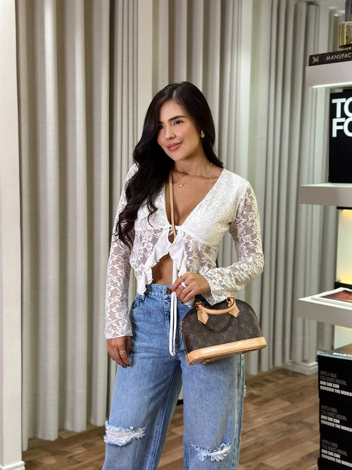 BLUSA BOHO BLANCO