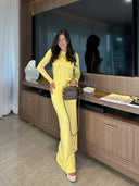 VESTIDO  ROSALBA AMARILLO