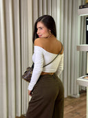 CROP TOP DIANA BLANCO